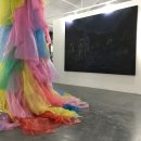 Unnecessary Rainbow Installation • Plastic ponchos 5m x 2m x 2m, 2016
Permanente Collection, Tucheng International Art Center, China