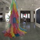 Unnecessary Rainbow Installation • Plastic ponchos 5m x 2m x 2m, 2016
Permanente Collection, Tucheng International Art Center, China