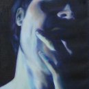 'Mille désirs rôdeurs' Oil on canvas 61 x 46 cm 2009